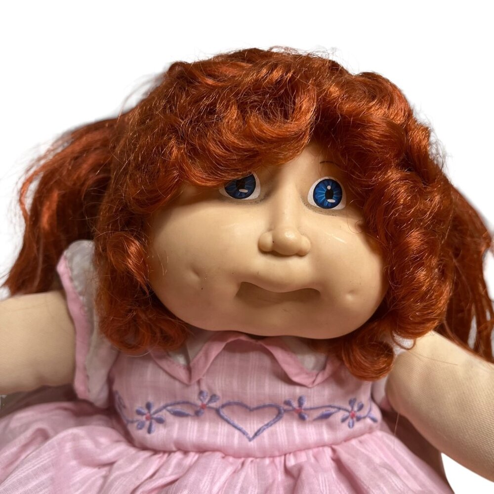 Vintage Cabbage Patch Kids Doll 1986 Signature stamp dolls have small spots - Picture 2 of 4